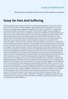  Suffering: An Essay on Illness and Pain - A Colombian Reflection on the Human Condition